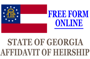 Affidavit of Heirship Georgia