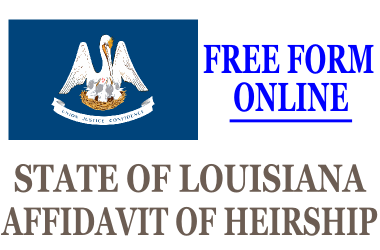 Affidavit of Heirship Louisiana