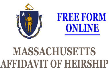 Affidavit of Heirship Massachusetts