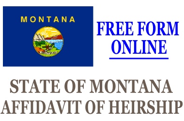 Affidavit of Heirship Montana