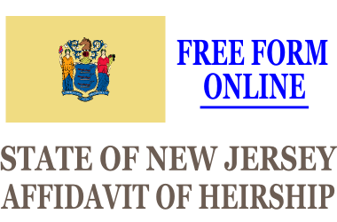 Affidavit of Heirship New Jersey