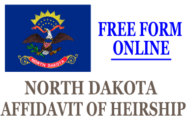 Affidavit of Heirship North Dakota