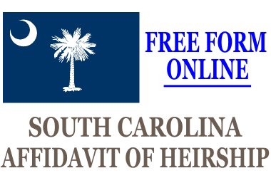 Affidavit of Heirship South Carolina