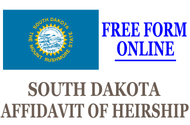 Affidavit of Heirship South Dakota