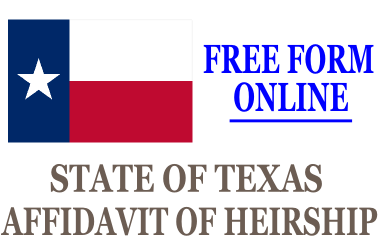 Texas Affidavit of Heirship